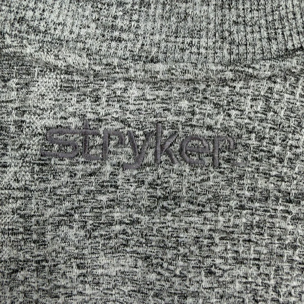 Lululemon Engineered Warmth Jacket Full Zip Grey Space Dye Merino Wool XL